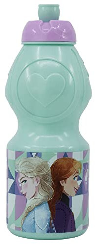 Stor KINDER-SPORTFLASCHE 400 ML | FROZEN ICE MAGIC, Eiszauber