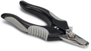 Beeztees Krallenzange - Hundepflege - Klein Schwarz/Grau 13x5x1,5 cm