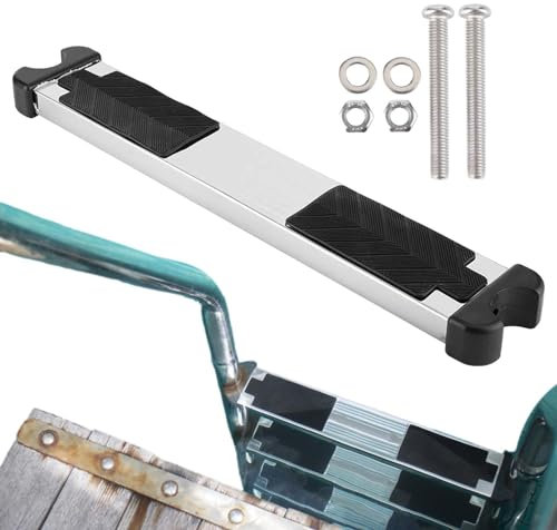 Escalera para piscina, escalones elevados para piscina, peldaños elevados | peldaño de flujo de de acero inoxidable, escalones para subir el cuerpo de agua, accesorio de para escaleras