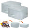2pcs Selbstkomprimierender Organizer, 54x42x30cm und 54x42x50cm BettwäSche Organizer Decken Organizer Aufbewahrungstasche für Bettdecken Platzsparender Organizer Selbstkompressions-Organizer