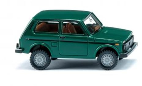 Wiking 020805 H0 Auto modello Lada Niva - verde muschio