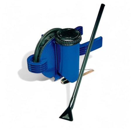 Soffietto con triturino all'interno 750 cc in resina con lancia rigida per piccoli trattamenti di zolfo e microgranuli Ciclone