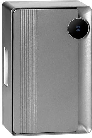 Miratic Timbre Casa Electromecánico de Dos Tonos con Cable, 230 V - Timbre Puerta Elegante y Funcional para el Hogar (Grafito)