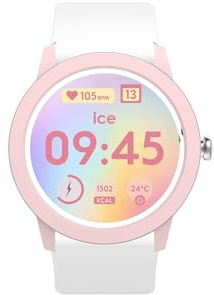 Ice-Watch - Ice Smart Junior 3.0 - Montre connectée Ronde pour Enfant avec Bracelet en Silicone (1.19 Pouces)