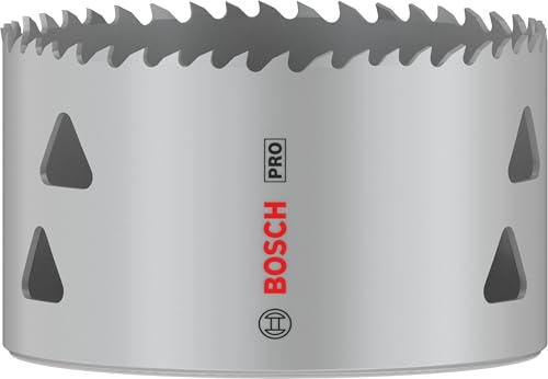 Bosch 1x Sierra de corona PRO Multi Material (para Madera blanda, Cartón-yeso, Ø 83 mm, Professional Accesorios Taladro)