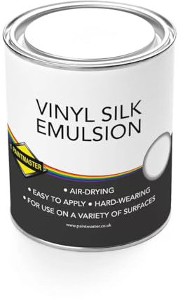 Silk Emulsion Paint - Water-Based for Interior Walls with Reflective Finish | Easy Application for Medium to High Shine (Vinyl Silk Emulsion - MIXED COLOUR - RAL, 5L)