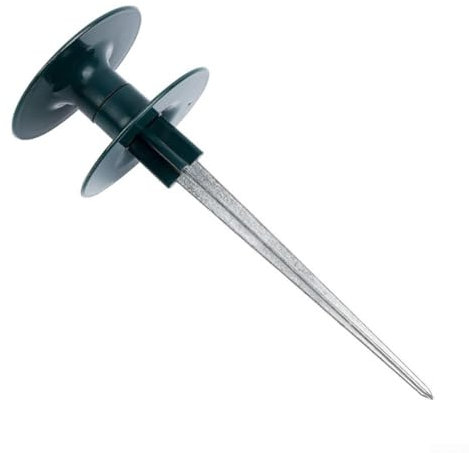 Ruota guida per tubi dell'acqua per giardino con chiodo per la stabilità in condizioni di vento (1 pz)