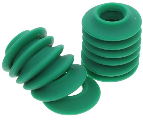 ELEOUTI Guarnizioni in Silicone Ermetiche per Tappi a Battente, Anelli di Tenuta per Bottiglie di Vetro, Set da 12 Pezzi per Chiusura Anti-perdita, Riutilizzabili e Flessibili, per Birra