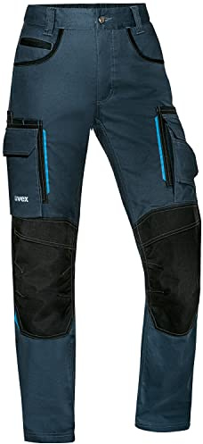 Uvex Tune-up Pantalon de Travail Long pour Femme – Pantalon Cargo avec Poches aux Genoux - Bleu - 48