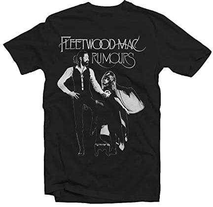 Fleetwood Mac Unisex T-Shirt: Rumours (Black)