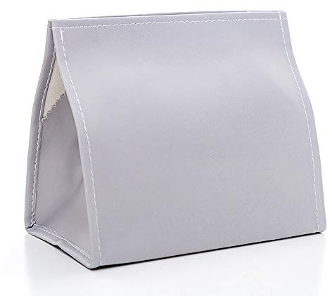 2 scatole grigie per fazzoletti di carta, dispenser per cosmetici da tavolo, per decorare casa e ufficio