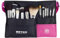 Beter – Cinturón kit de maquillaje profesional, 12 brochas y pinceles de maquillaje para rostro y ojos, regalo perfecto