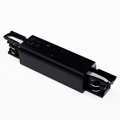 INNOVATE Sistema de carril de 3 fases, alimentador central, riel de techo LED, alimentación de corriente lineal, alimentación de corriente trifásica, alimentación de corriente de alto voltaje, fuente