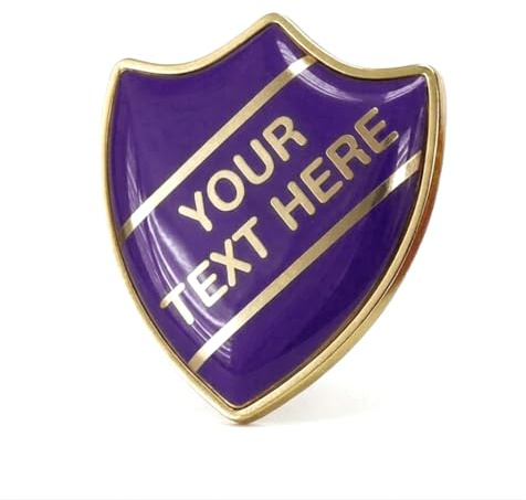 Create Your Own School Shield Badge