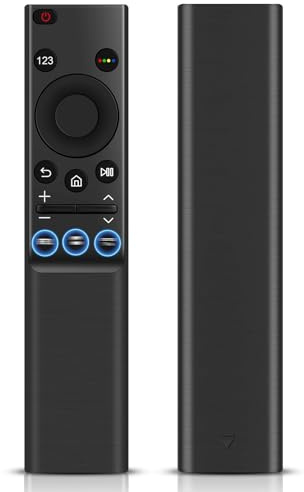 BN59-01358B Télécommande de Remplacement TV, Télécommande Universelle SMSNG Smart TV, Compatible avec SMSNG LED QLED UHD SUHD HDR LCD Smart TVs, avec Trois Boutons d'accès Rapide