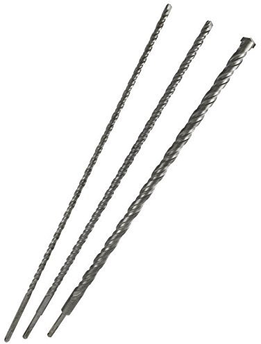 Long SDS Plus Drills 600mm Masonry Drills 12mm, 16mm & 24mm TE698