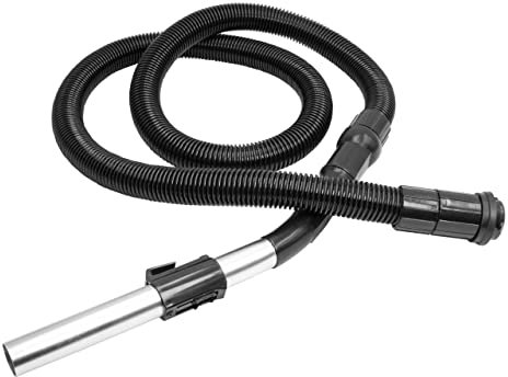 vhbw Ersatz Schlauch kompatibel mit Nilfisk Cubic Ergo Clean, GD930S2, Euro Panther UZ872 Staubsauger - 2,41 m, Handgriff, 32 mm Rundanschluss