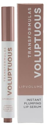Transformulas Facefixers Voluptuous LipVolume Instant Plumping Lip Serum, Hydrating, Sculpts & Smooths Lips, Clinically Proven, Non-Sticky, Fullness Boost Cruelty Free & Dermatologically Tested 3ml
