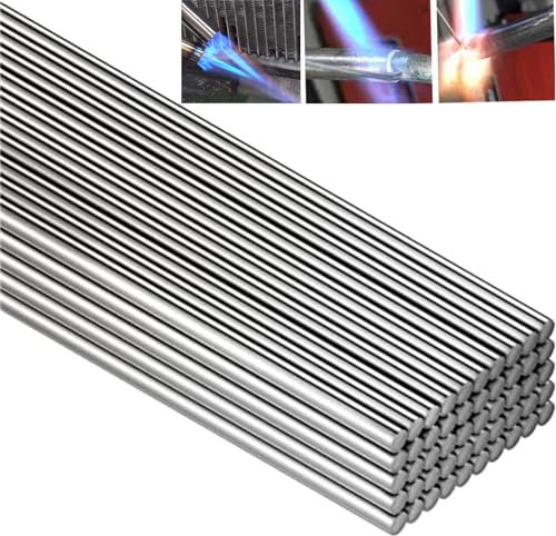 Aluminum Welding Rods,Flux Core Welding Wire,Aluminum Brazing Rods,Solution Welding Flux-Cored Rods,Metal Universal Welding Wire for Welding Alloy,Stainless,Copper (10 Pcs)