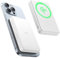 ESR for MagSafe Power Bank, Ultra-Compact 10,000mAh MagSafe Portable Charger, Qi2 Certified 15W Ultra-Fast Battery Pack, 27W USB-C MagSlim Charger with Cable for iPhone 16/15/14/13/12, White