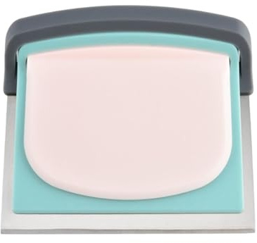 3-in-1 Stainless Steel Dough Scraper – Bench Knife, Bowl Scraper & Pastry Cutter for Baking, Bread, Pizza & Cake – Ergonomic Non-Slip Handle