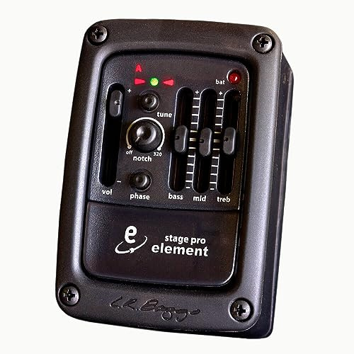 LR Baggs Element StagePro Pickup System for Western Guitar with Frame Preamp