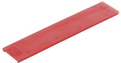 GLUSKE Verglasungsklotz GL-SV 100 x 20 x 3 mm, aus Kunststoff rot, 1000 Stück | Unterlegkeile - Distanzplättchen