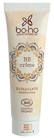 Boho Green Make-up Organic Moisturizing BB Cream 30 ml - 02: Light Beige