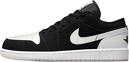 Nike Air Jordan 1 Elevate Low für Herren, Schwarz/Cyber-Weiß-Schwarz, 42.5 EU