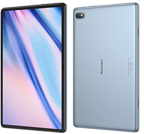 Blackview Tab 7 PRO 10,1'' FHD+ Display Android 12 Tablet, Octa Core 10 GB+128 GB, 6580mAh Akku, Dual-SIM 4G LTE+WiFi+Telefonanruf, 13MP+8MP Kamera, Dual-Lautsprecher, GPS Gesichtsentsperrung Blau