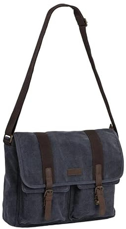 Daniel Ray - Herren - Schultertasche - McAllen - Jeans Blue