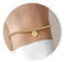 TINGN Armband Damen Gold, Armreif, Bracelet Women, Schmuck, Armkette, Anhänger, Geschenk für Frauen, Buchstaben R