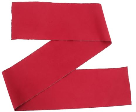 Sosoport Red Piano Wool Piano Keyboard Cover 88-key Dustproof Protective Cover Soft Fabric for Music Instrument Accessories
