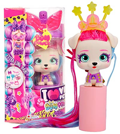VIP PETS Bow Power Gwen S6 | Bambola da collezione in look urbano alla moda, con capelli lunghi per acconciare e decorare – Giocattoli e regalo per ragazze e ragazzi dai 3 anni in su