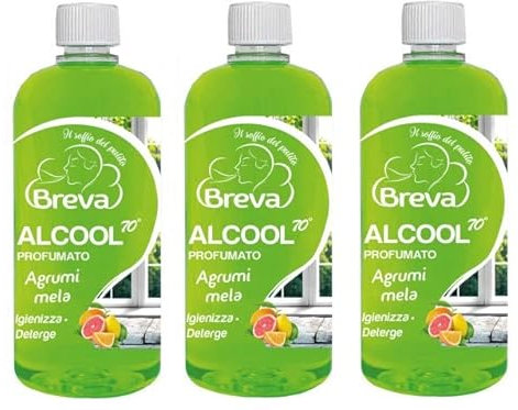 ALCOOL COLORATO 70° PROFUMATO AGRUMI - MELA 750 ML (3)