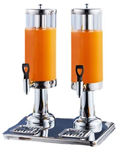 3L/6L In Acciaio Inox Singolo Cilindro Due Cilindri Buffet Bevanda Macchina Doppio Rubinetto Distributore di Bevande Succo Macchina,6L