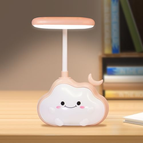 Wetry Kids Night Light, Cloud Desk Lamp for Children's Bedroom, Nursery