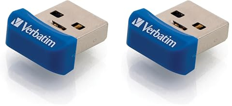 VERBATIM Store 'n' Stay Clé USB 3.2 16 Go, 98709 (Lot de 2)