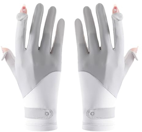 Gants en soie - Gants en soie pure - Doublure thermique - Gants hydratants en soie pure pour adultes - Gants de soin de la peau - Gants en coton pour hydrater les mains sèches - Eczéma cosmétique