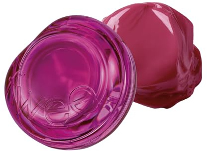 fwee Glowy Jelly Pot | Dewy Jelly Lip & Blush Color, Tinted Glow Jelly Balm, Dewy Buildable Finish – Compote (Mauve Berry) | 0.14 oz