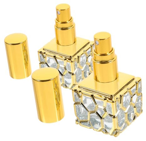 OSOLADY 2pezzi Spray Per Profumo in Vetro Bottiglia Di Profumo Ricaricabile Portatile Per Viaggi Atomizzatore Di Fragranza Da Viaggio
