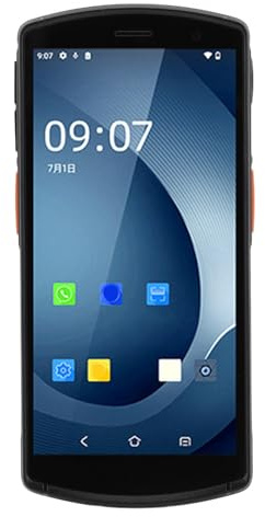 Cryfokt Handheld-Barcode-Scanner, Zuverlässiger Kabelloser Datenterminal-Sammler für die Lagerverwaltung, 4G-WLAN, BT-Verbindung