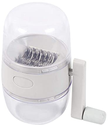 AZIDWERYQ Picadora de nueces Molinillo Manual de nueces Picadora Multifuncional con Base Antideslizante para Frutos Secos Dispositivo de molienda de puré de maní Molinillo Manual