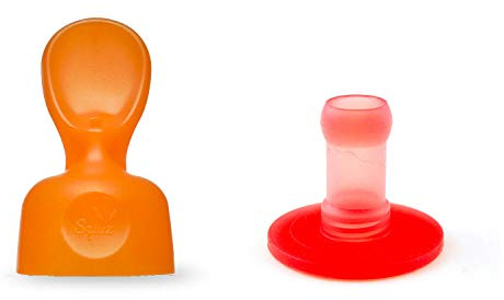 SQUIZ - Pack of 1 Squiz'Top and 1 Squiz'Spoon for Reusable Food Pouches // Baby Food - Fruit - Snacks // BPA-Free // Accessory