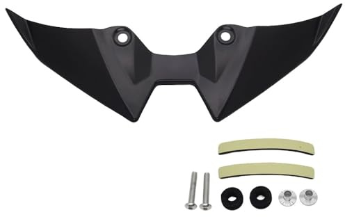 Kit de alerones aerodinámicos con Spoiler Delantero para Kawasaki Z900 Z900SE 2025+, Spoiler Delantero para Motocicleta (Negro)
