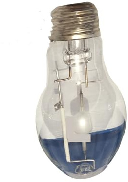 MNMIOIO Luz del señuelo de los Pescados, Lámpara De Xenón Única 100 W, Halogenuros Metálicos Alta Potencia 3000 K, Fluorescente Iluminación Almacén, Techo