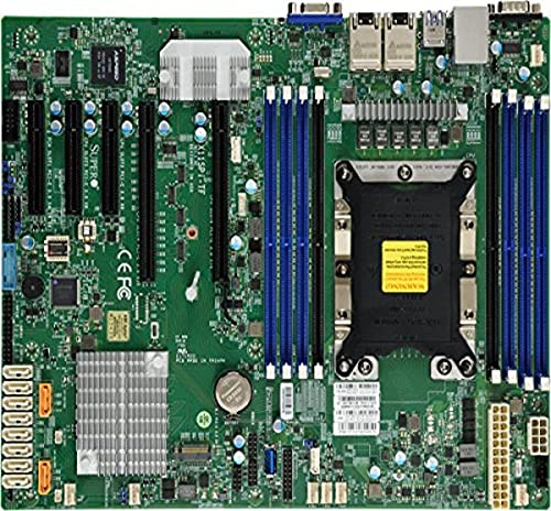 Supermicro X11SPI-TF placa base para - Servidor (Intel, 205 W, DDR4-SDRAM, 1600,1866,2133,2400,2666 MHz, 1024 GB, 4GB,8GB,16GB,32GB,64GB,128MB)