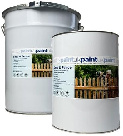 UK PAINT - Shed and Fence Paint - 20L - Dark Brown