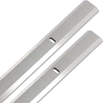 GatherTOOL 2pcs/set HSS Planer blade 332 X 18.2 X 3.2Mm High Speed Steel Thickness Double Edged Planer Blades For RBI 812 Woodworking Tools