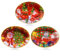 BOOSHMall 3 Stück Set Weihnachtsteller, Gebäckteller Weihnachten, Dekoteller, Wiederverwendbare Unterteller als Tischdekoration, Groß, 30 * 22cm